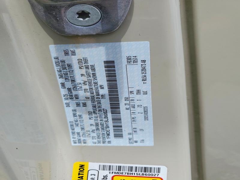60914676 :رقم المزاد ، 1FMDE7BH1SLB60027 vin ، 2025 Ford Bronco مزاد بيع