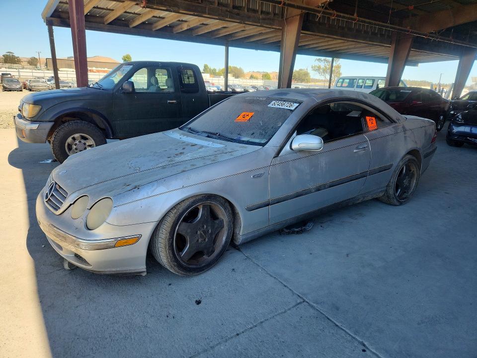 2000 Mercedes-benz Cl მანქანა იყიდება აუქციონზე, vin: WDBPJ75J7YA002337, აუქციონის ნომერი: 62456726