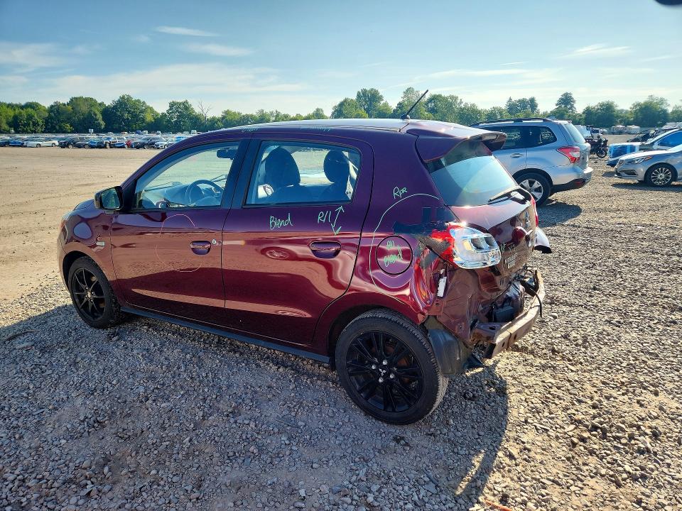 62320246 :رقم المزاد ، ML32A5HJ2KH015929 vin ، 2019 Mitsubishi Mirage مزاد بيع