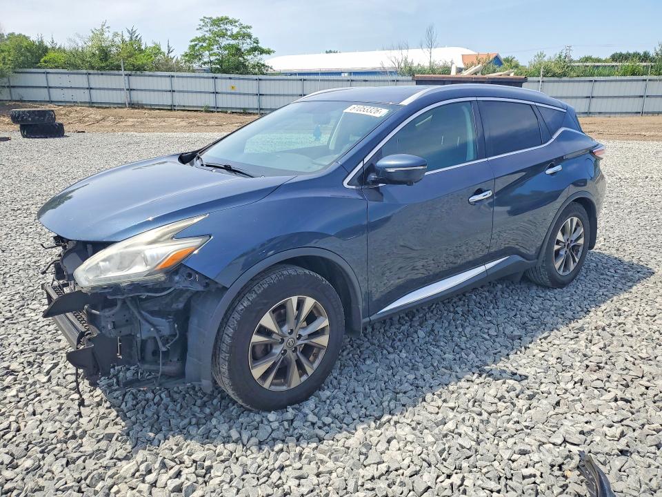 61053326 :رقم المزاد ، 5N1AZ2MH4FN237541 vin ، 2015 Nissan Murano مزاد بيع