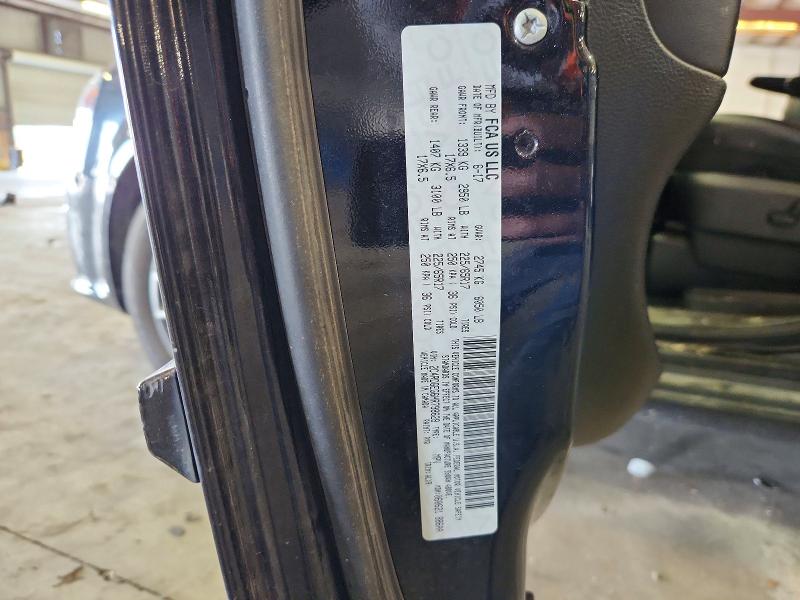 2017 Dodge Grand Caravan მანქანა იყიდება აუქციონზე, vin: 2C4RDGEG6HR798628, აუქციონის ნომერი: 60364286