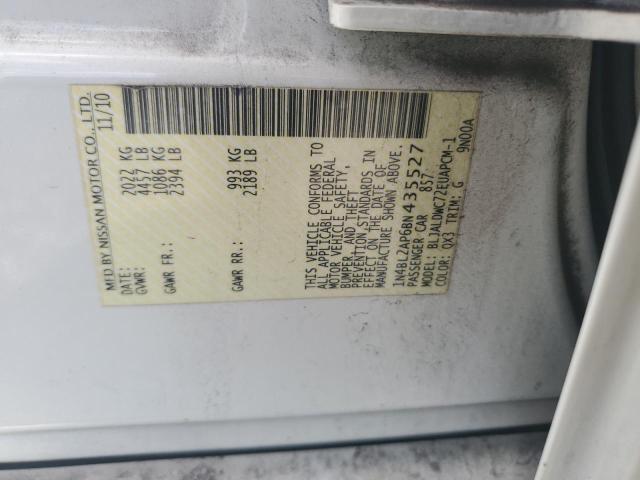 Продажа на аукционе авто 2011 Nissan Altima, vin: 1N4BL2AP6BN435527, номер лота: 60957016