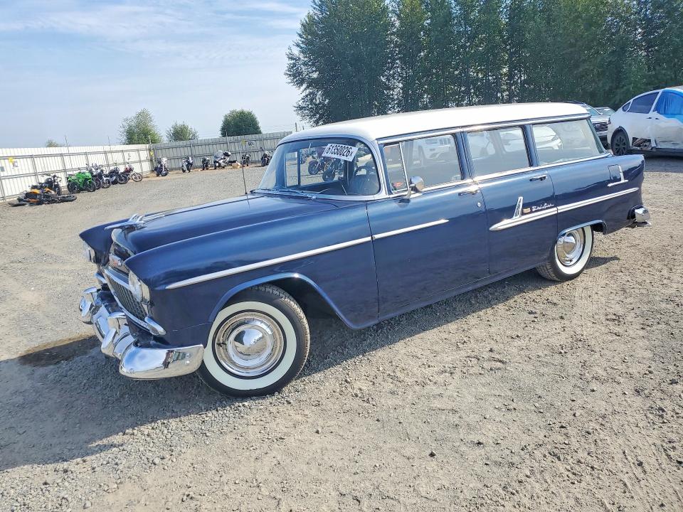 1955 Chevrolet Bel Air მანქანა იყიდება აუქციონზე, vin: VC55N078132, აუქციონის ნომერი: 61350026