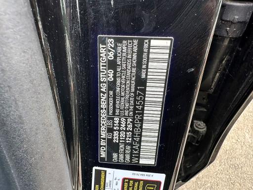 Продажа на аукционе авто 2023 Mercedes-benz C, vin: W1KAF4HB4PR145571, номер лота: 58401966