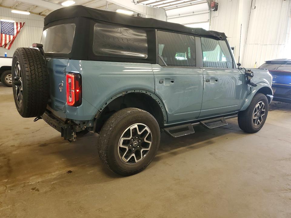 2022 Ford Bronco მანქანა იყიდება აუქციონზე, vin: 1FMDE5BH3NLB71412, აუქციონის ნომერი: 59958226