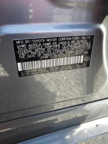2015 Lexus Is მანქანა იყიდება აუქციონზე, vin: JTHBF1D28F5079100, აუქციონის ნომერი: 61976426