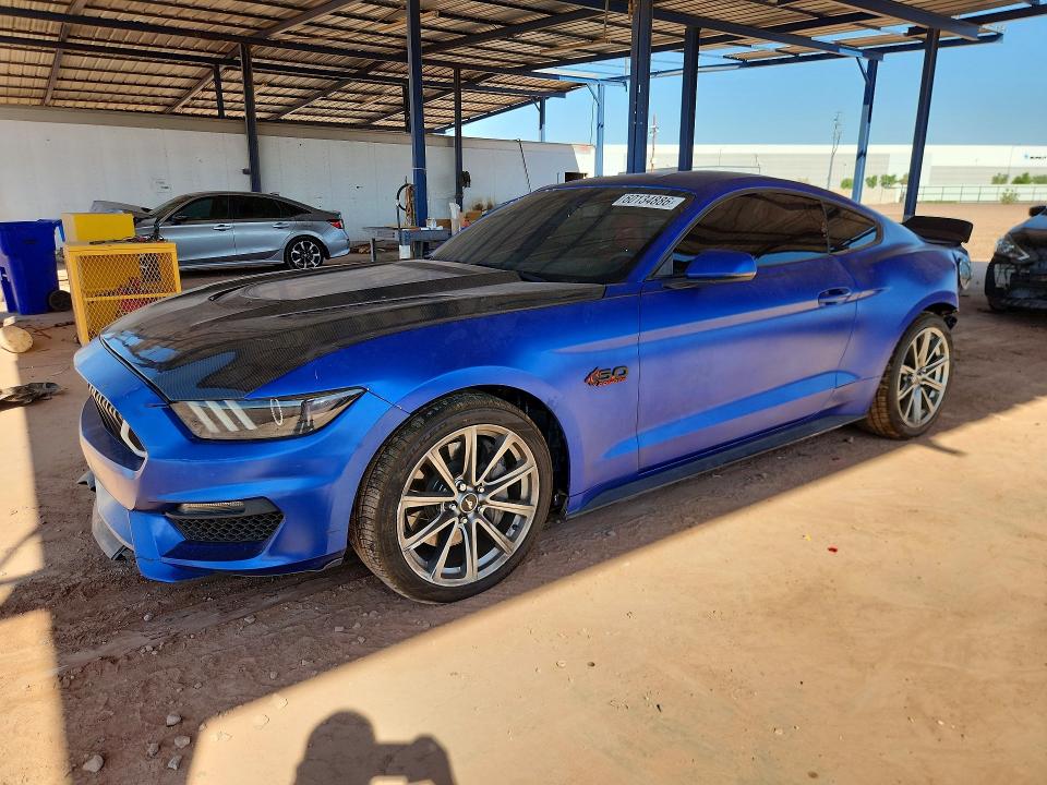 60134886 :رقم المزاد ، 1FA6P8CF0F5388367 vin ، 2015 Ford Mustang مزاد بيع
