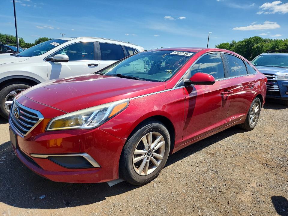 Auction sale of the 2016 Hyundai Sonata, vin: 5NPE24AF1GH349076, lot number: 61550196