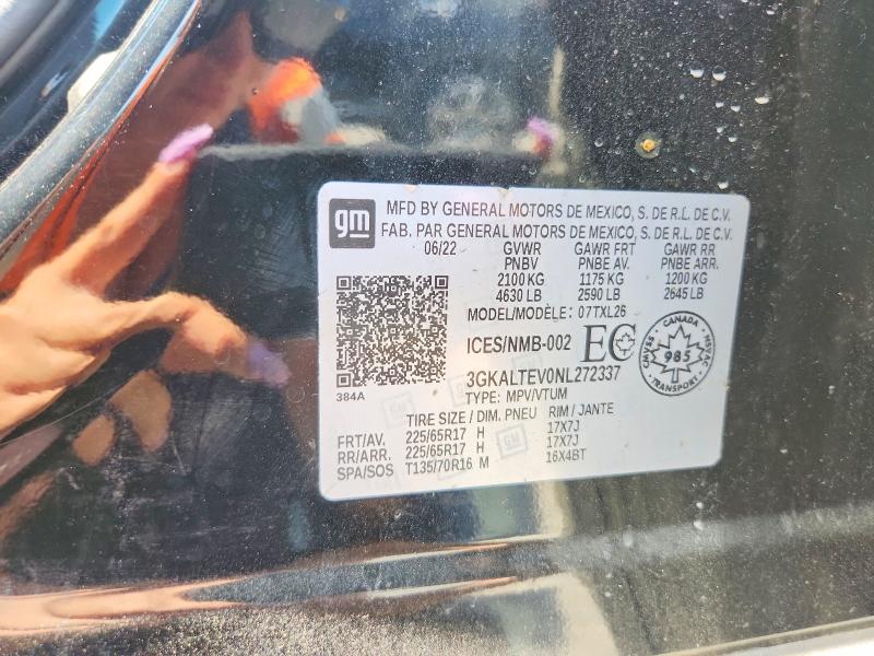 Продажа на аукционе авто 2022 Gmc Terrain, vin: 3GKALTEV0NL272337, номер лота: 60130216