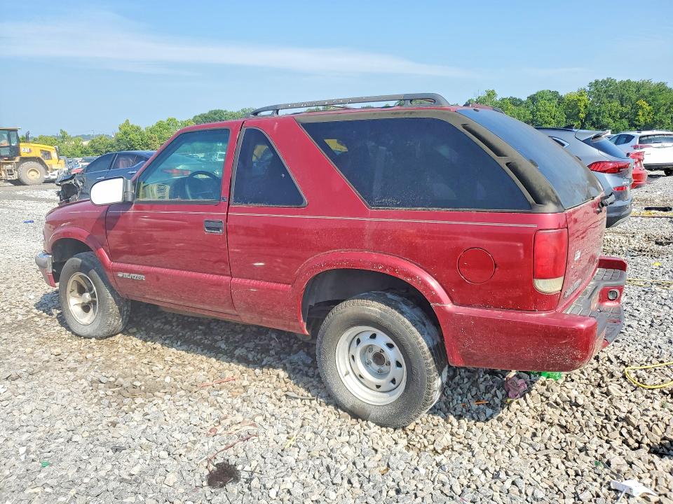 59258746 :رقم المزاد ، 1GNCS18W11K169995 vin ، 2001 Chevrolet Blazer مزاد بيع