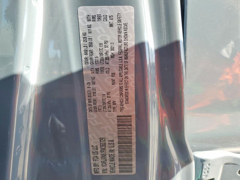 59902396 :رقم المزاد ، 1C4RJXN61RW362729 vin ، 2024 Jeep Wrangler مزاد بيع