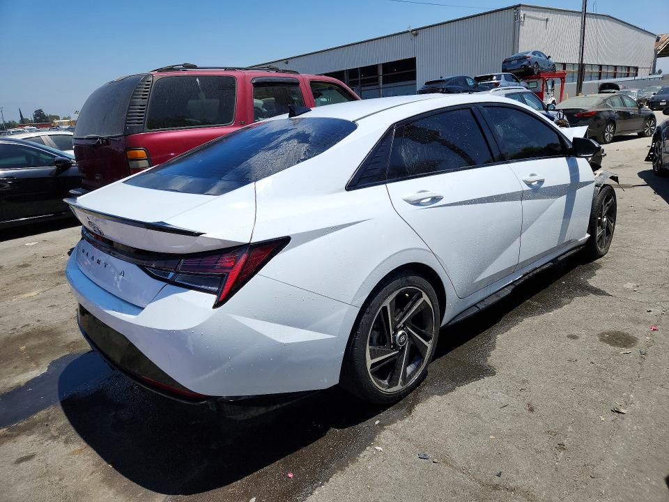 Auction sale of the 2022 Hyundai Elantra, vin: KMHLR4AF0NU244093, lot number: 59872466