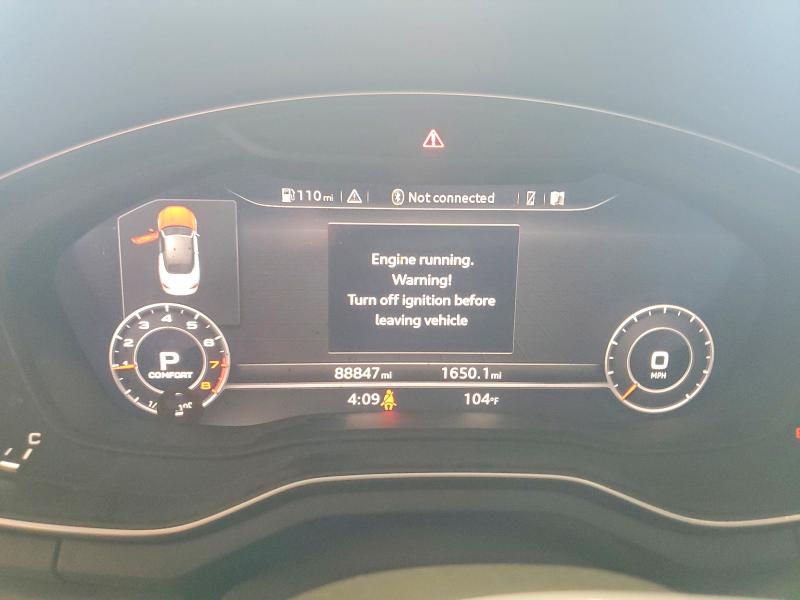62169226 :رقم المزاد ، WAU2NGF53JN003448 vin ، 2018 Audi A5 مزاد بيع