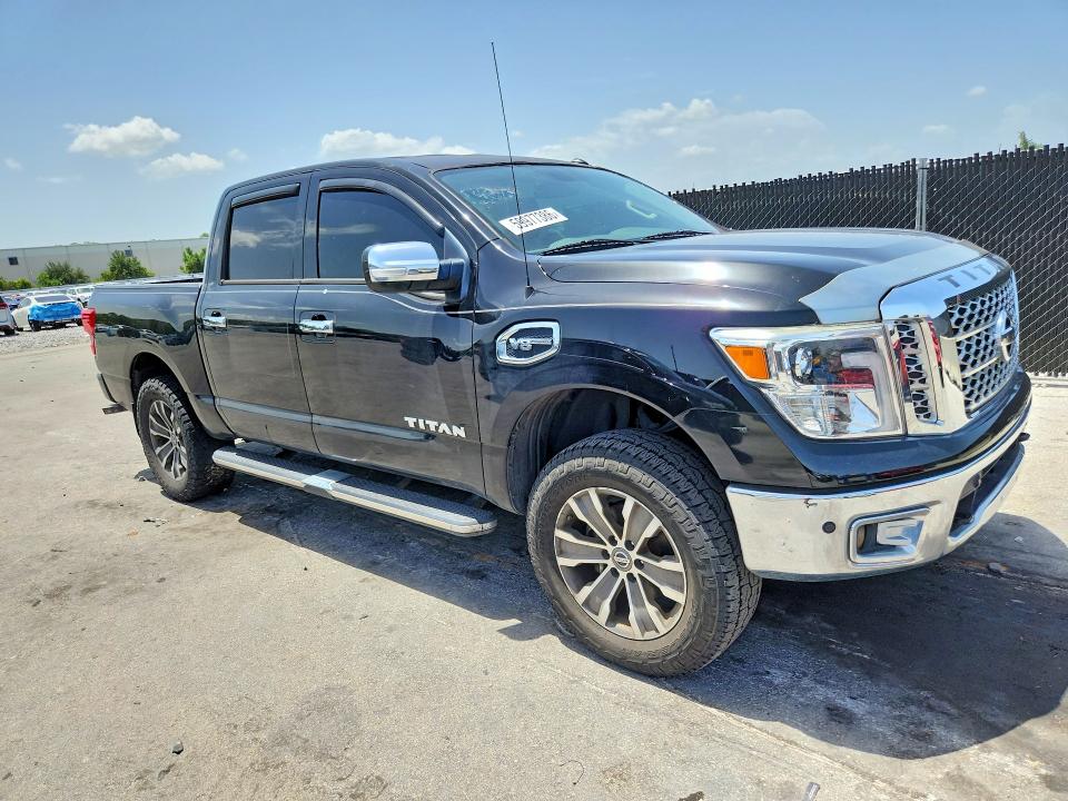 2017 Nissan Titan მანქანა იყიდება აუქციონზე, vin: 1N6AA1E55HN559258, აუქციონის ნომერი: 59977386