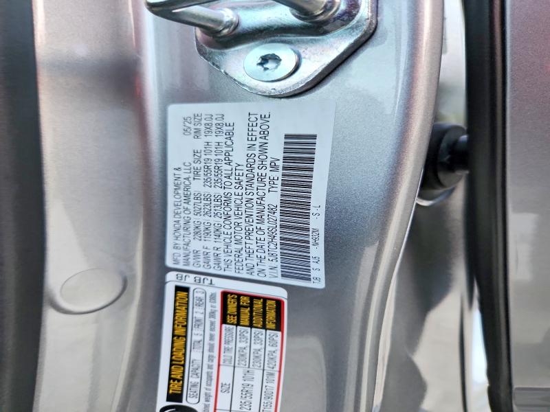2025 Acura Rdx მანქანა იყიდება აუქციონზე, vin: 5J8TC2H49SL027482, აუქციონის ნომერი: 62898106