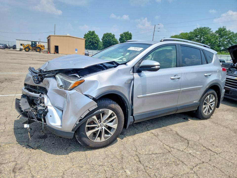 Aukcja sprzedaży 2018 Toyota Rav4 Hybrid, vin: JTMRJREV1JD242027, numer aukcji: 61724046