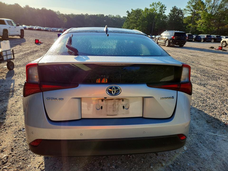 61027596 :رقم المزاد ، JTDKARFU0K3084259 vin ، 2019 Toyota Prius مزاد بيع