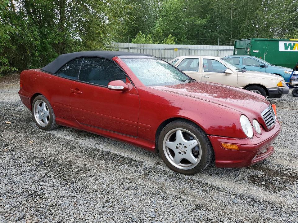Aukcja sprzedaży 2003 Mercedes-benz Clk, vin: WDBLK70G13T137785, numer aukcji: 59658736