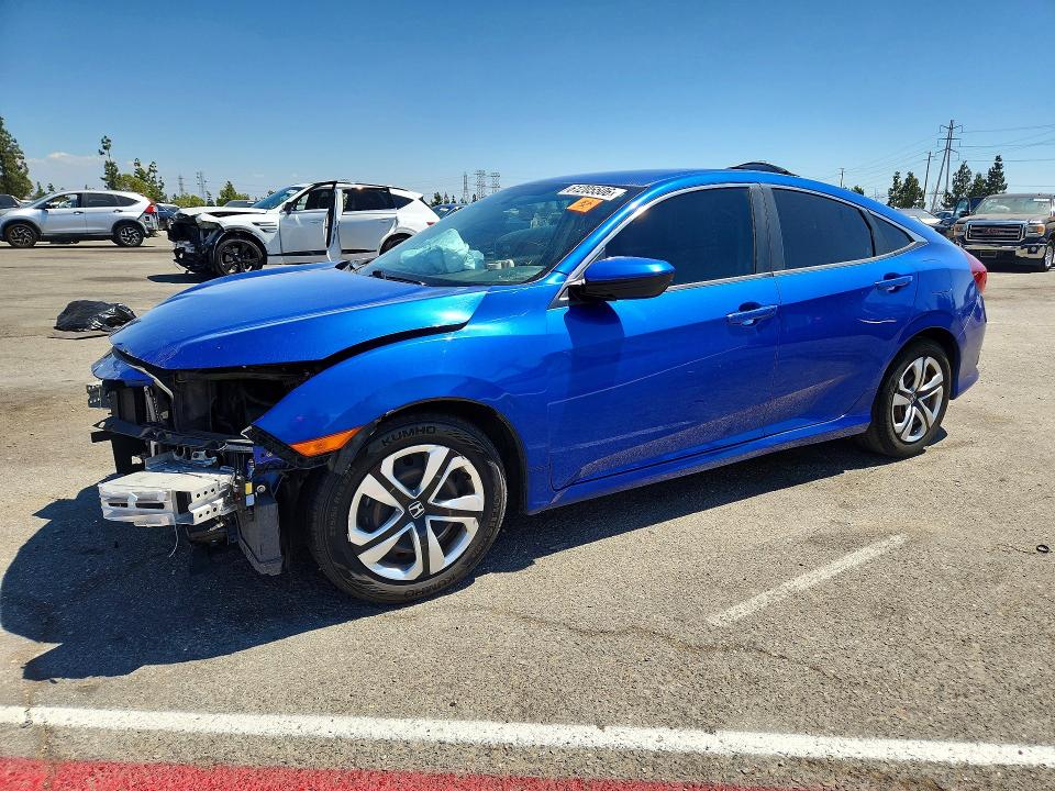 61205506 :رقم المزاد ، 2HGFC2F50JH604663 vin ، 2018 Honda Civic مزاد بيع