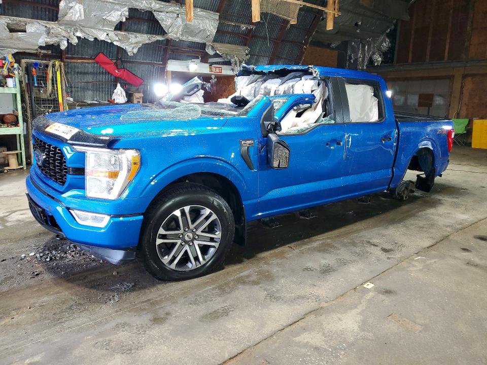 2021 Ford F150 მანქანა იყიდება აუქციონზე, vin: 1FTEW1EP6MFA55877, აუქციონის ნომერი: 62071206