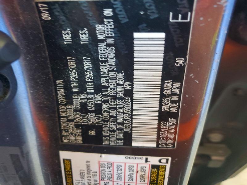 Продажа на аукционе авто 2018 Toyota 4runner, vin: JTEBU5JR9J5500844, номер лота: 63200046