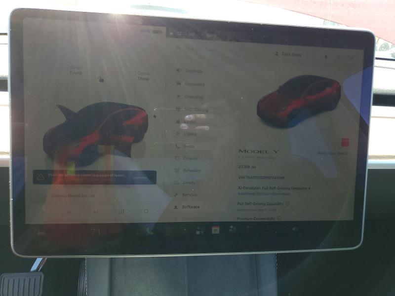 Aukcja sprzedaży 2025 Tesla Model Y, vin: 7SAYGDED8SF240146, numer aukcji: 63418696