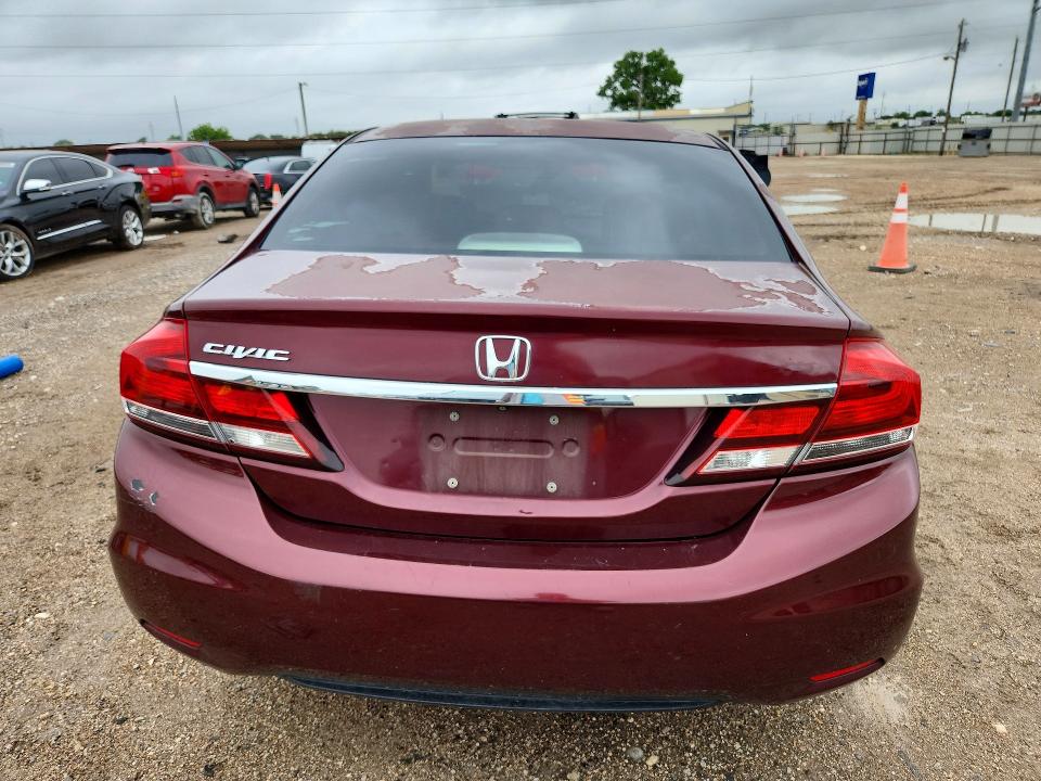 61399726 :رقم المزاد ، 2HGFB2F54DH543728 vin ، 2013 Honda Civic مزاد بيع