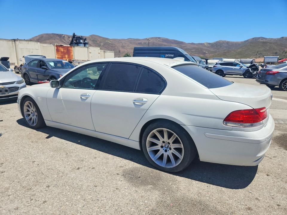 59366266 :رقم المزاد ، WBAHL83536DT00145 vin ، 2006 Bmw 750 مزاد بيع