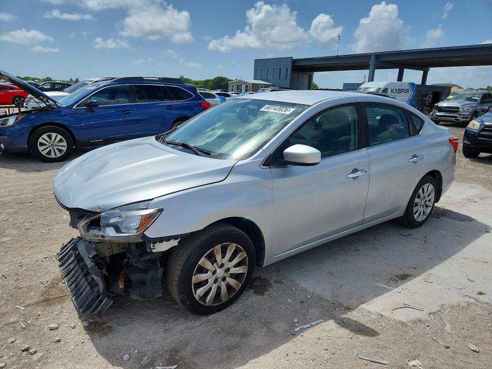 Продаж на аукціоні авто 2017 Nissan Sentra, vin: 3N1AB7AP9HY372766, номер лоту: 60743026