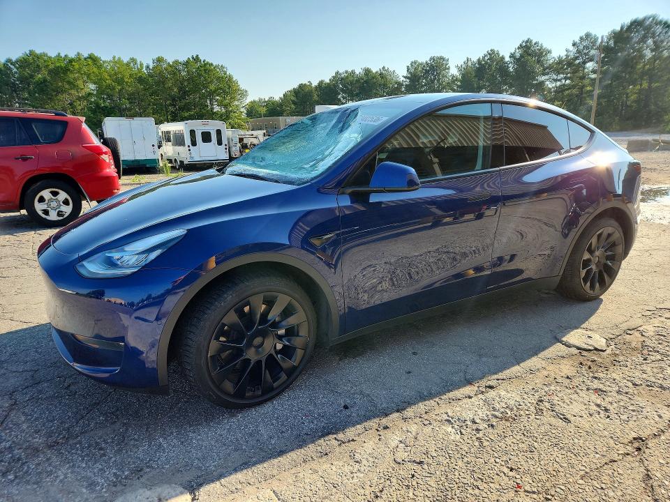Продаж на аукціоні авто 2022 Tesla Model Y, vin: 7SAYGAEEXNF339630, номер лоту: 59402536