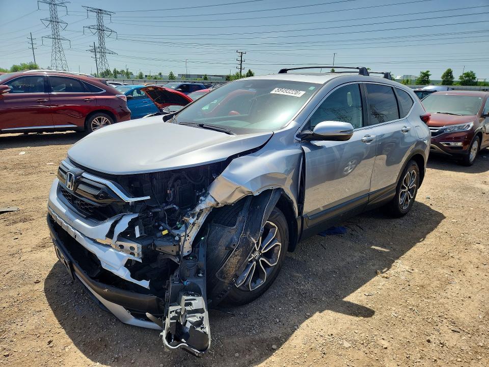 Продаж на аукціоні авто 2021 Honda Cr-v, vin: 5J6RW2H89ML016577, номер лоту: 58493226