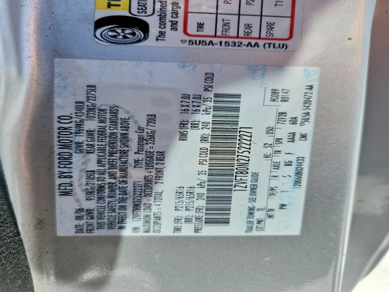 Aukcja sprzedaży 2007 Ford Mustang, vin: 1ZVFT80N275222271, numer aukcji: 59787356