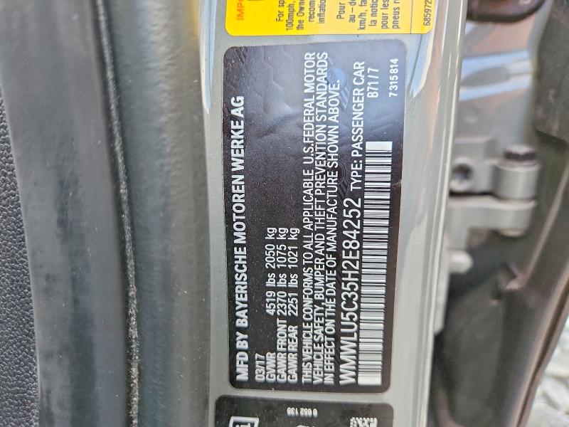 Продажа на аукционе авто 2017 Mini Cooper, vin: WMWLU5C35H2E84252, номер лота: 59828236