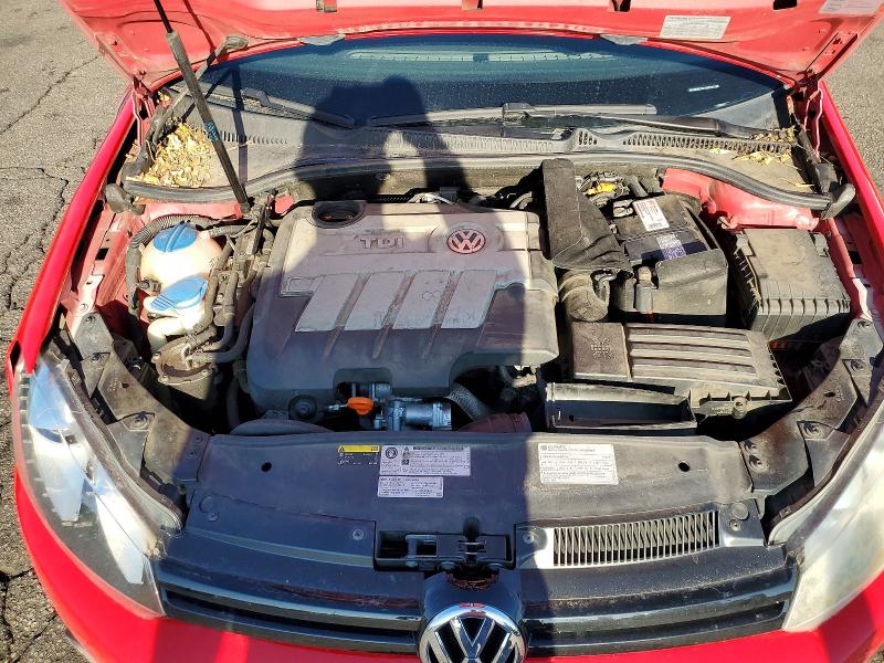62354236 :رقم المزاد ، WVWMM7AJ1CW321388 vin ، 2012 Volkswagen Golf مزاد بيع