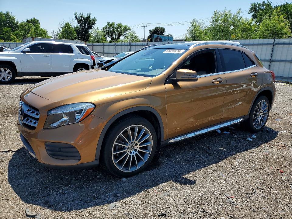 2018 Mercedes-benz Gla მანქანა იყიდება აუქციონზე, vin: WDCTG4GBXJJ412374, აუქციონის ნომერი: 58890616