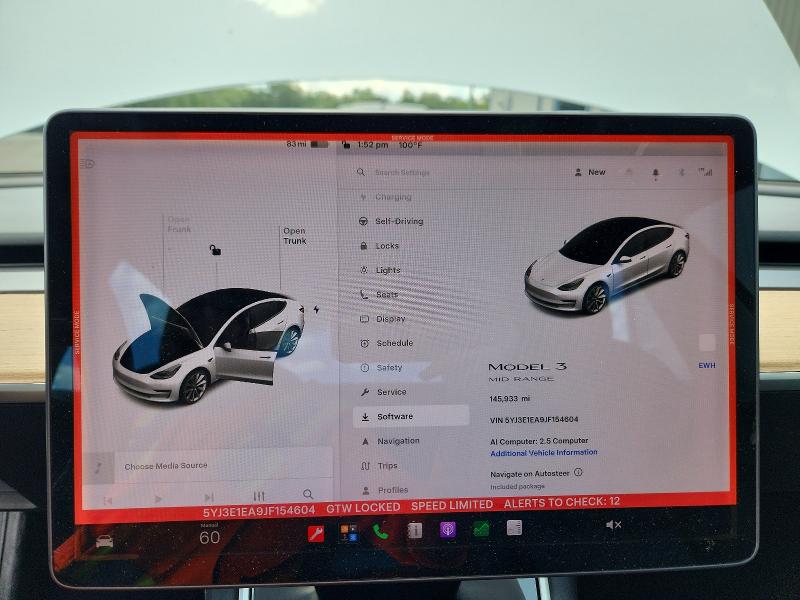 Продаж на аукціоні авто 2018 Tesla Model 3, vin: 5YJ3E1EA9JF154604, номер лоту: 61755596