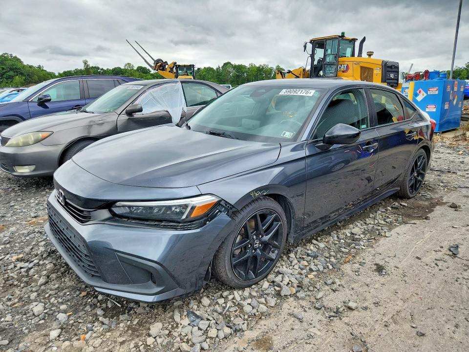 59092176 :رقم المزاد ، 2HGFE2F56NH588839 vin ، 2022 Honda Civic مزاد بيع