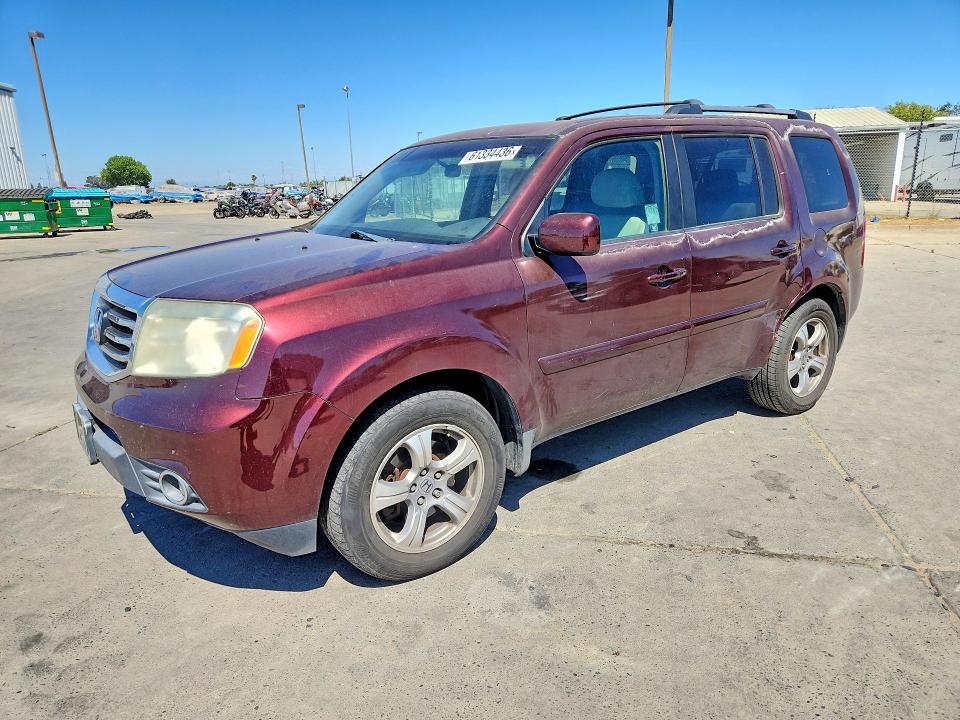 Auction sale of the 2012 Honda Pilot, vin: 5FNYF3H45CB012001, lot number: 61334436