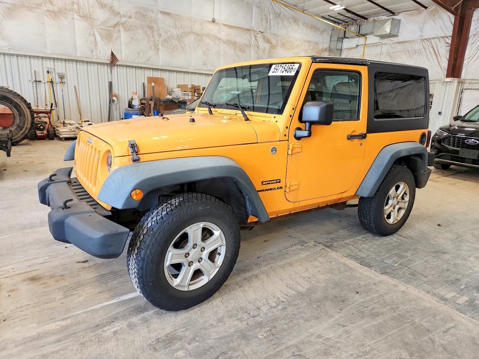 Продаж на аукціоні авто 2012 Jeep Wrangler, vin: 1C4AJWAGXCL119788, номер лоту: 59715466
