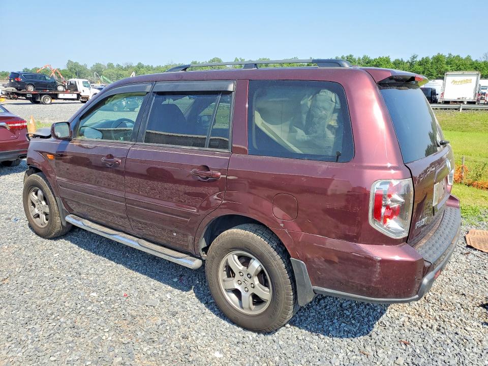 2007 Honda Pilot მანქანა იყიდება აუქციონზე, vin: 2HKYF18667H526081, აუქციონის ნომერი: 85965675