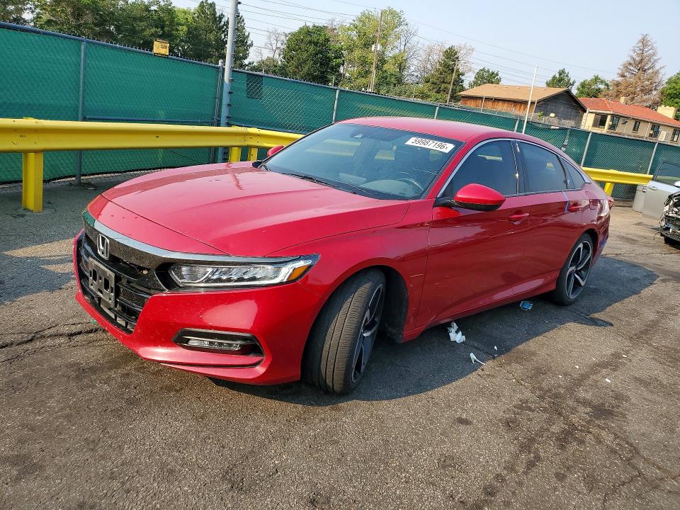Продажа на аукционе авто 2018 Honda Accord, vin: 1HGCV1F38JA135570, номер лота: 59987196