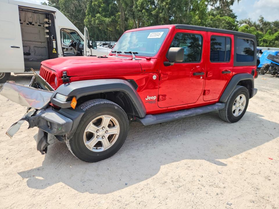 Продажа на аукционе авто 2019 Jeep Wrangler Unlimited, vin: 1C4HJXDN4KW645765, номер лота: 62235046
