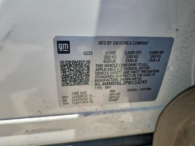 Aukcja sprzedaży 2023 Buick Encore Gx, vin: KL4MMDSL2PB133243, numer aukcji: 60237076