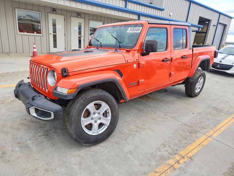 Продажа на аукционе авто 2020 Jeep Gladiator, vin: 1C6HJTFG3LL172460, номер лота: 59363466