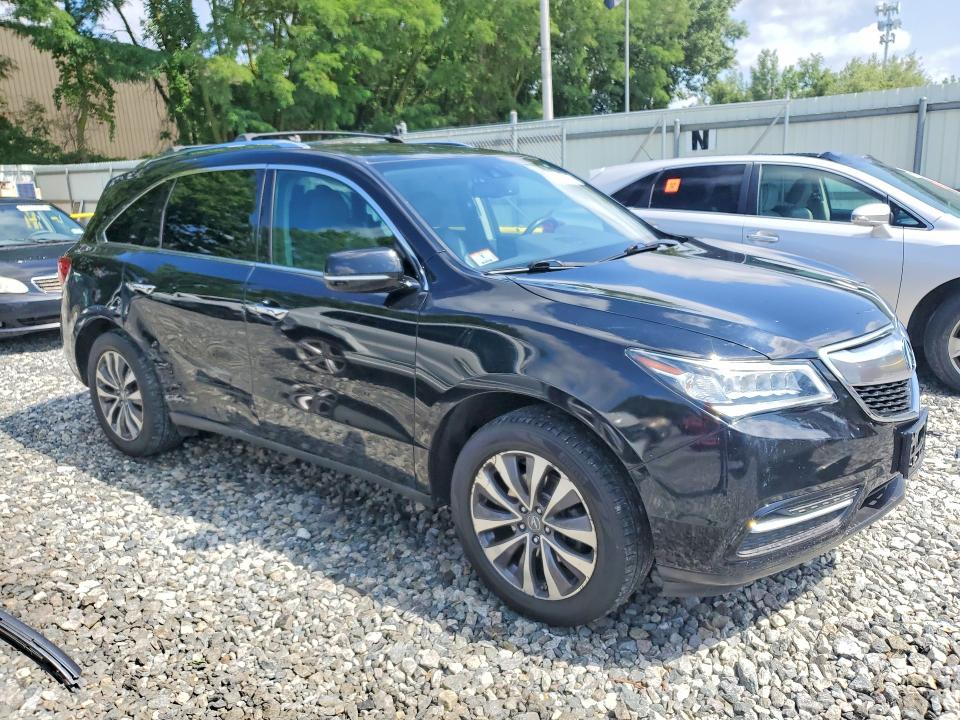 60239296 :رقم المزاد ، 5FRYD4H41EB010890 vin ، 2014 Acura Mdx مزاد بيع