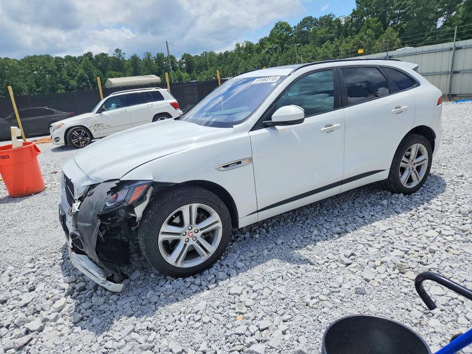 2019 Jaguar F-pace მანქანა იყიდება აუქციონზე, vin: SADCL2GX4KA396860, აუქციონის ნომერი: 61663116