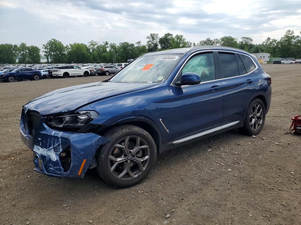 60698666 :رقم المزاد ، 5UX53DP03N9N10676 vin ، 2022 Bmw X3 مزاد بيع