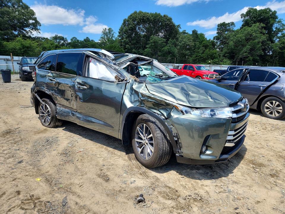 Aukcja sprzedaży 2017 Toyota Highlander, vin: 5TDJZRFH3HS371741, numer aukcji: 62411306
