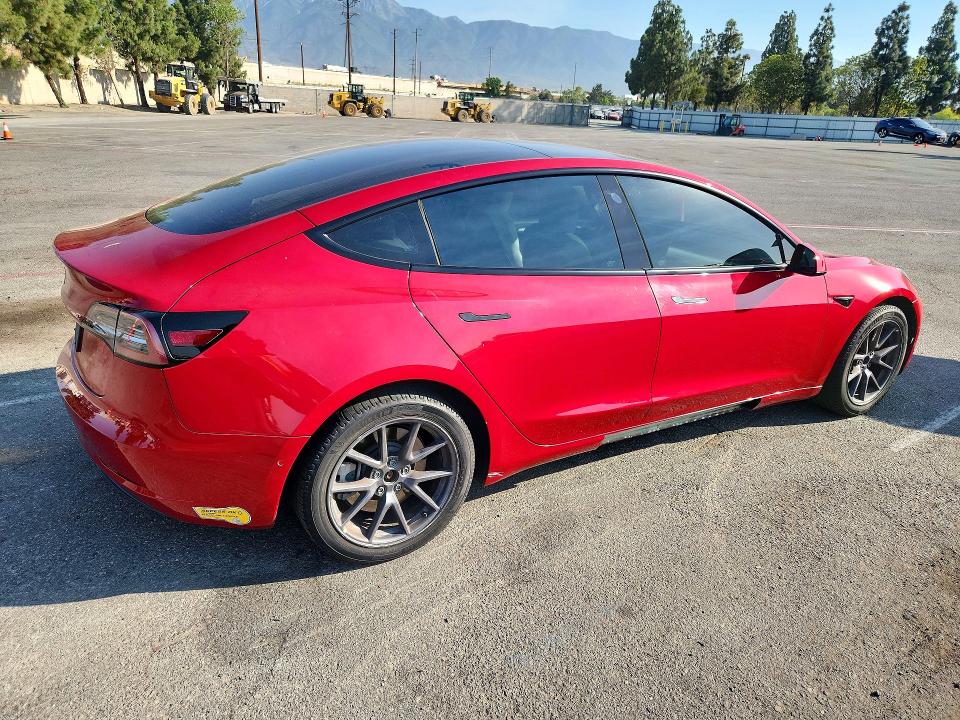 2022 Tesla Model 3 მანქანა იყიდება აუქციონზე, vin: 5YJ3E1EA3NF355887, აუქციონის ნომერი: 60058266