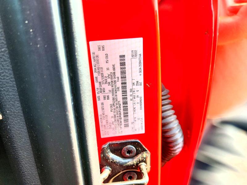 62429706 :رقم المزاد ، 1FTEW1EP8KFC04271 vin ، 2019 Ford F150 مزاد بيع